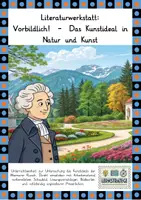 Vorschau - Arbeitsblätter - Literaturwerkstatt: Vorbildlich! Das Kunstideal der Weimarer Klassik - Deckblatt