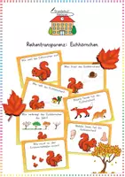 Vorschau - Unterrichtsreihen - Reihentransparenz Eichhörnchen - Deckblatt