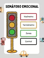 Vista previa - Otros - Semáforo Emocional – Zonas de Regulación para Niños - Portada