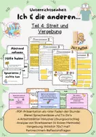 Vorschau - Arbeitsblätter - Streit und Vergebung (Teil 4- Ich und die anderen) Kl. 5/6 - Deckblatt