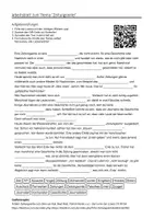 Vorschau - Arbeitsblätter - Arbeitsblätter zum Thema "Zeitungsente" + Lösung & MP3 + - Deckblatt