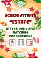 anteprima - Materiale di supporto/inclusione - SCHEDE DI ATTIVITA' TEMA "ESTATE" - Pagina di copertina