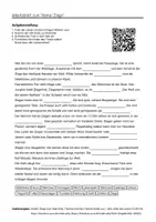 Vorschau - Arbeitsblätter - Arbeitsblätter zum Thema "Ziege" + Lösung & MP3 + - Deckblatt