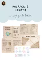 Vista previa - Unidades / Secuencias / Situaciones de Aprendizaje - PASAPORTE LECTOR, UN VIAJE POR LA LECTURA - página 1