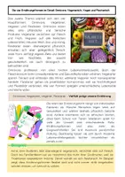 Vorschau - Arbeitsblätter - Ernährungsformen: Omnivore, Vegan, Vegetarisch, Flexitarisch - Seite 2