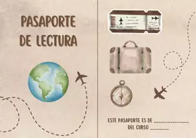 Vista previa - Unidades / Secuencias / Situaciones de Aprendizaje - PASAPORTE LECTOR, UN VIAJE POR LA LECTURA - Portada