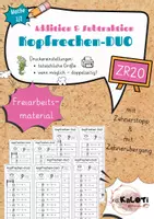 Vorschau - Spiele - Kopfrechen DUO - Tandem, ZR 20, Freiarbeitsmaterial - Deckblatt