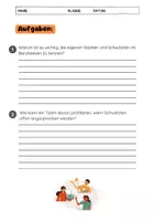 Vorschau - Arbeitsblätter - Stärken und Schwächen im Berufsleben - Seite 3