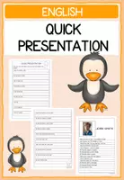 Vorschau - Arbeitsblätter - Englisch in der Grundschule – Sich vorstellen mit einfachen Sätzen (English for Primary School – Introducing Yourself with Simple Sentences) - Seite 1