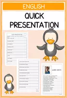 Vorschau - Arbeitsblätter - Englisch in der Grundschule – Sich vorstellen mit einfachen Sätzen (English for Primary School – Introducing Yourself with Simple Sentences) - Deckblatt