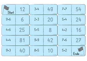 Vorschau - Spiele - Legedomino - Einmaleins - (verschiedene Farben) - Seite 2