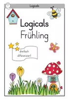 Vorschau - Arbeitsblätter - Logicals: Frühling - Deckblatt