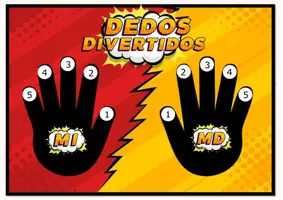 Vista previa - Juegos / Gamificación - Juego Dedos Divertidos – Números de los dedos para piano - página 3