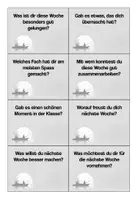 Vorschau - Anderer Materialtyp - Wochenreflexion – 31 Karten für die Klassenroutine - Seite 3