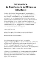 anteprima - Programmi scolastici / Materiali per docenti - Partita doppia - Costituzione impresa individuale 3 anno - Pagina 1