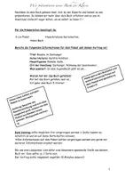 Vorschau - Arbeitsblätter - Buchvorstellung, Klasse 6 - Seite 1