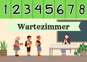 Vorschau - Anderer Materialtyp - Das Wartezimmer - Arbeitsphasenmanagement - Deckblatt