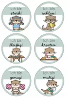 Vorschau - Anderer Materialtyp - Positive Affirmationskarten für deine Otterklasse - Seite 1