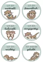 Vorschau - Anderer Materialtyp - Positive Affirmationskarten für deine Otterklasse - Seite 2