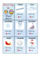 Vorschau - Spiele - Don't Say It Winter Christmas Englisch Speaking Sek I - Seite 2