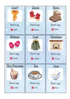Vorschau - Spiele - Don't Say It Winter Christmas Englisch Speaking Sek I - Seite 3