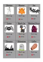 Vorschau - Spiele - Don't Say It Halloween Speaking Activity Sek I Englisch - Seite 3