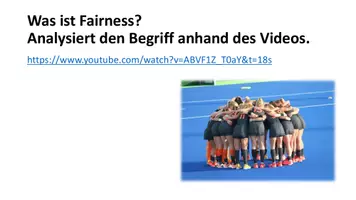 Vorschau - Stundenentwürfe - Fairness und Fair Play im Sport - Seite 3