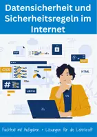 Vorschau - Arbeitsblätter - Datensicherheit im Internet– sicherer Umgang mit digitalen Medien - Deckblatt
