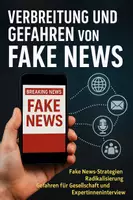 Vorschau - Arbeitsblätter - Fake News - Verbreitung und Bedrohung / Gefahren / Radikalisierung / Dos und Donts - mit Lösungen (Klasse 7 8 9 10) - Deckblatt