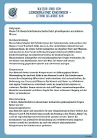 Vorschau - Arbeitsblätter - Natur und ich - Lebensräume erkunden - Seite 1