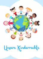 Vorschau - Anderer Materialtyp - Kinderrechte Weltkindertag Deckblatt oder Plakat Freebie - Seite 3