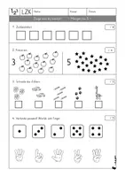 Vorschau - Klassenarbeiten - Lernzielkontrolle, Mengenverständnis, ZR 5, Mathe, 1 Klasse - Seite 2