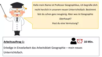 Vorschau - Stundenentwürfe - Geographie - mein neues Unterrichtsfach - Seite 1