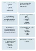 Vorschau - Spiele - Stop and swap cards Australia mit Hilfekarte auf Rückseite - Seite 1