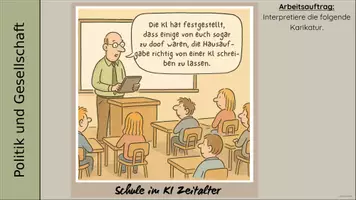 Vorschau - Stundenentwürfe - Karikaturanalyse Politik und Gesellschaft - Seite 3