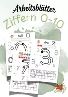 Vorschau - Arbeitsblätter - Arbeitsblätter Ziffernschreibkurs - Deckblatt