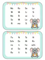 Vorschau - Arbeitsblätter - Lesefant Kartei 1 & 2 - Seite 2