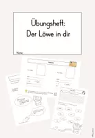 Vorschau - Unterrichtsreihen - Übungsheft zum Buch "Der Löwe in dir" - Deckblatt