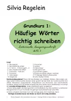 Vorschau - Arbeitsblätter - Rechtschreibpaket Grundkurs 1, 2, 3 LA, ab Kl. 2 - Seite 1