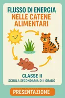 anteprima - Presentazioni / Lavagne - Flussi di energia nelle catene alimentari - Pagina di copertina