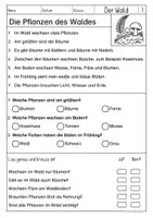 Vorschau - Arbeitsblätter - Lesen & Verstehen - Der Wald - Leseförderung für Leseanfänger (Klasse 1-2) - Seite 3