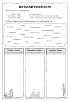 Vorschau - Arbeitsblätter - Wirtschaftssektoren - Seite 3