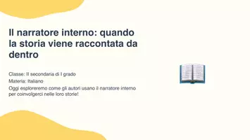 anteprima - Presentazioni / Lavagne - Prospettiva Narrativa: narratore interno - Pagina 2