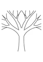 Vorschau - Arbeitsblätter - Prickelbilder / Fensterbilder PAKET Thema Bäume - Grundschule - Bastelvorlagen - Seite 3