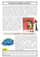 Vorschau - Arbeitsblätter - Street Art: Graffiti, Mixed-Media & Wandmalerei - Seite 1