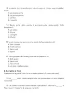 anteprima - Compiti in classe/Test - Esame: La classificazione delle piante - Pagina 2