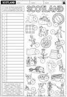 Vorschau - Arbeitsblätter - SCOTLAND – Vocabulary Worksheet (3-fach differenziert) - Seite 2