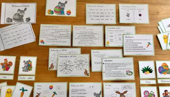Vorschau - Stundenentwürfe - Fächerübergreifende Osterwerkstatt GS2 - Deckblatt