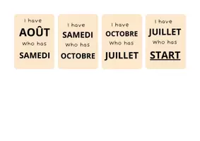 Aperçu - Jeux - J'ai...qui a... date en anglais - Page 2