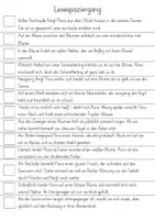 Vorschau - Arbeitsblätter - Lesespaziergang+Quiz Thema:Biene - Seite 3